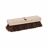 Deck Brush Head, 2" Brown Palmyra Fiber Bristles, 10" Brush (3110)