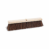 Floor Brush Head, 3.25" Natural Palmyra Fiber Bristles, 18" Brush (20118)