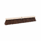 Floor Brush Head, 3.25" Natural Palmyra Fiber Bristles, 24" Brush (20124)