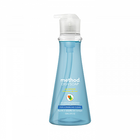 Dish Soap, Sea Minerals Scent, 18 oz Pump Bottle (00734)