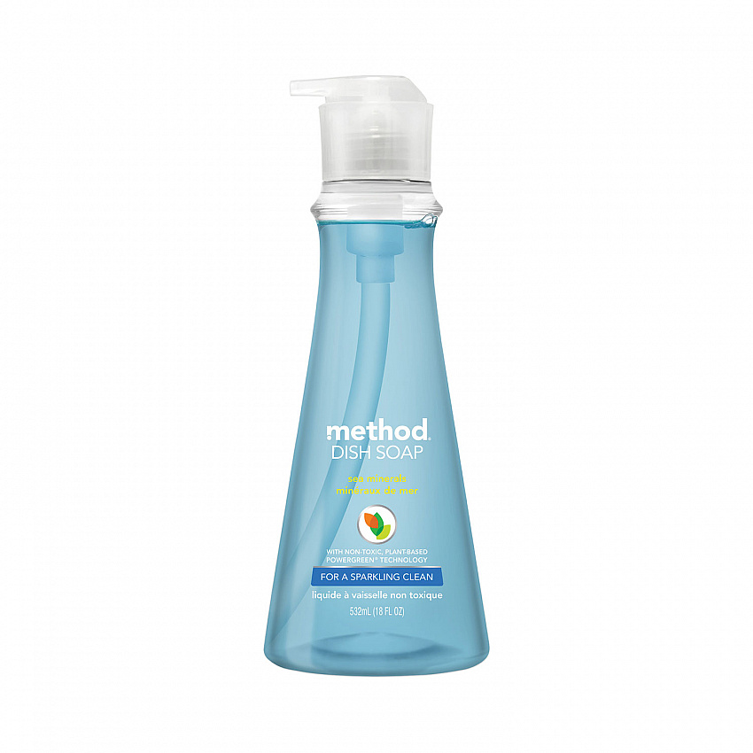 Dish Soap, Sea Minerals Scent, 18 oz Pump Bottle (00734)