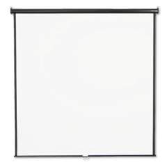 Quartet Wall or Ceiling Projection Screen, 84 x 84, White Matte Finish (684S)