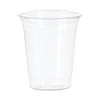 Ultra Clear PET Cups, Practical Fill, 12 oz to 14 oz, Plastic, 50/Bag, 20 Bags/Carton (TP12CT)
