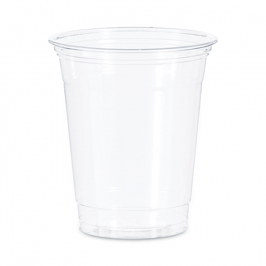 Ultra Clear PET Cups, Practical Fill, 12 oz to 14 oz, Plastic, 50/Bag, 20 Bags/Carton (TP12CT)