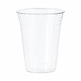 Ultra Clear PET Cups, Squat, 16 oz, Plastic, 50/Bag, 20 Bags/Carton (TP16DCT)