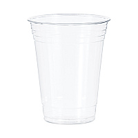 Ultra Clear PET Cups, Squat, 16 oz, Plastic, 50/Bag, 20 Bags/Carton (TP16DCT)
