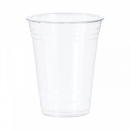 Ultra Clear PET Cups, Squat, 16 oz, Plastic, 50/Bag, 20 Bags/Carton (TP16DCT)