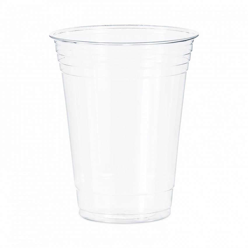 Ultra Clear PET Cups, Squat, 16 oz, Plastic, 50/Bag, 20 Bags/Carton (TP16DCT)