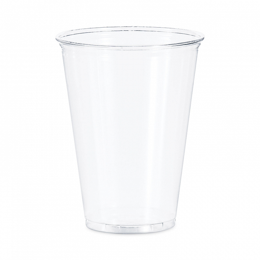 Ultra Clear PET Cups, Tall, 10 oz, Plastic, 50/Bag, 20 Bags/Carton (TP10DCT)