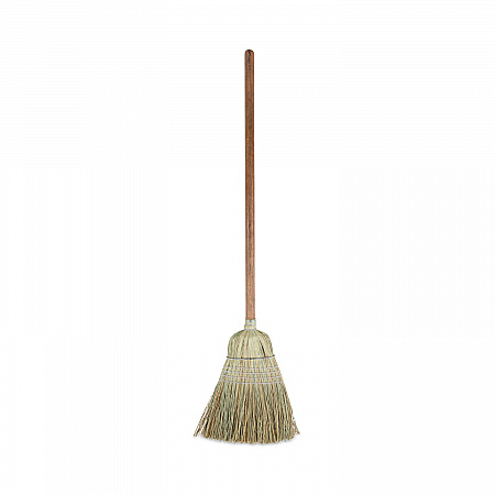 Corn/Fiber Brooms, Corn/Synthetic Fiber Bristles, 60