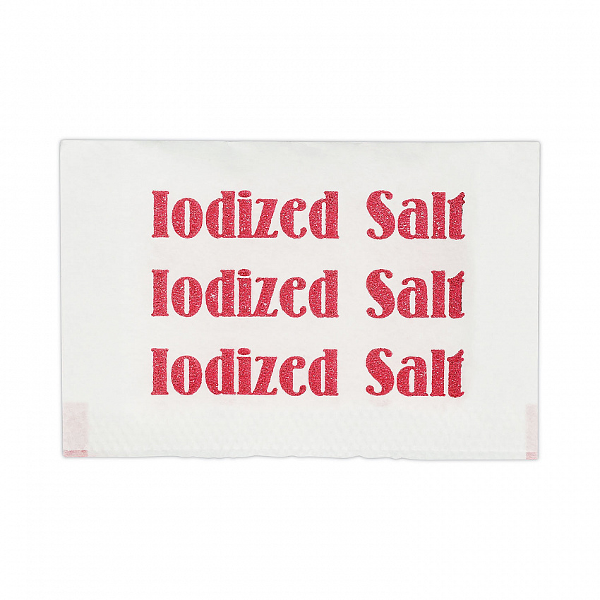 Iodized Salt Packets, 0.75 g Packet, 3,000/Box (15261)
