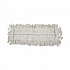 Disposable Cut End Dust Mop Head, Cotton/Synthetic, 24 x 5, White (1624)