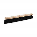 Floor Brush Head, 3" Black Polypropylene Bristles, 24" Brush (20624)