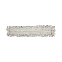Disposable Dust Mop Head, Cotton/Synthetic Fibers, 48 x 5, White (1648)