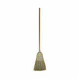 100% Corn Brooms, 60" Overall Length, Natural, 6/Carton (BR10001)