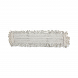 Disposable Dust Mop Head w/Sewn Center Fringe, Cotton/Synthetic, 36 x 5, White (1636)