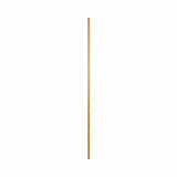 Threaded End Broom Handle, 0.94" dia x 54", Natural (121)