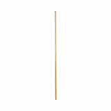 Threaded End Broom Handle, 0.94" dia x 60", Natural (122)