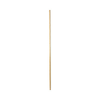Threaded End Broom Handle, 0.94" dia x 60", Natural (122)