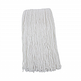 Premium Cut-End Wet Mop Heads, Rayon, 20 oz, White, 12/Carton (220RCT)