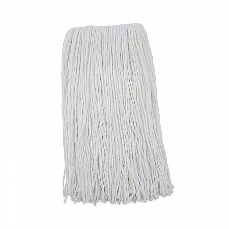 Premium Cut-End Wet Mop Heads, Rayon, 20 oz, White, 12/Carton (220RCT)