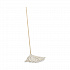 Handle/Deck Mops, #16 White Cotton Head, 48