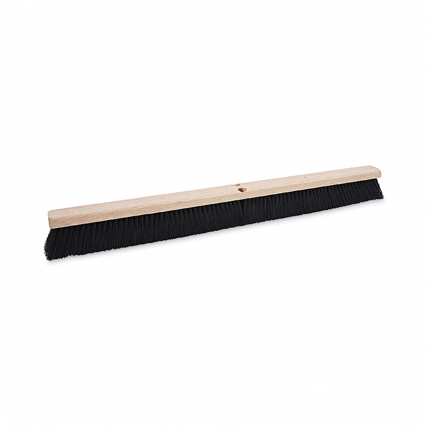 Floor Brush Head, 3" Black Polypropylene Bristles, 36" Brush (20636)