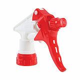 General Purpose Trigger Sprayer, 8" Tube, Fits 16 oz to 24 oz Bottles, Red/White, 24/Carton (09227)