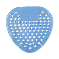 Gem Urinal Deodorizer Screen, Cotton Blossom Scent, Blue, 12/Box (GEMCBL)