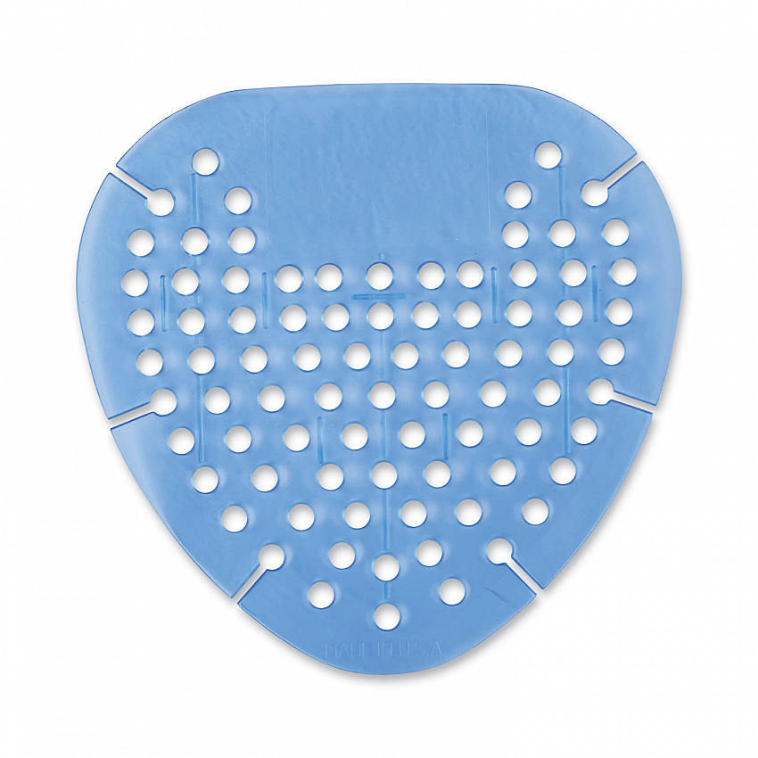 Gem Urinal Deodorizer Screen, Cotton Blossom Scent, Blue, 12/Box (GEMCBL)