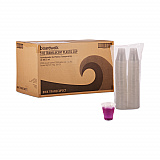 Translucent Plastic Cold Cups, 3 oz, 125/Sleeve, 20 Sleeves/Carton (TRANSCUP3CT)