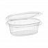 EarthChoice Recycled PET Hinged Container, 16 oz, 4.92 x 5.87 x 2.48, Clear, Plastic, 200/Carton (0CA910160000)