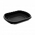 EarthChoice MealMaster Container, 16 oz, 8.12 x 6.5 x 1, Black, Plastic, 252/Carton (0CN846160000)