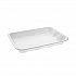 Meat Tray, #4D, 9.5 x 7 x 1.25, White, Foam, 500/Carton (0TF104D10000)