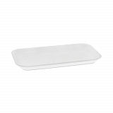 Supermarket Tray, #17, 8.3 x 4.8 x 0.65, White, Foam, 1,000/Carton (0TF117S00000)