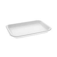 Supermarket Tray, #2, 8.2 x 5.7 x 0.91, White, Foam ,500/Carton (0TF100200000)