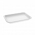 Supermarket Tray, #2, 8.2 x 5.7 x 0.91, White, Foam ,500/Carton (0TF100200000)