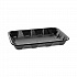 Supermarket Tray, #4D1, 9.5 x 7 x 1.25, Black, Foam, 500/Carton (0TFB04D10000)