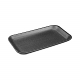 Meat Tray, #17S, 8.3 x 4.8 x 0.65, Black, Foam, 1,000/Carton (0TFB17S00000)