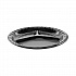 Placesetter Deluxe Laminated Foam Dinnerware, 3-Compartment Plate, 10.25