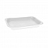 Meat Tray, #2, 8.4 x 5.9 x 1.2, White, Foam, 500/Carton (51P102FS)
