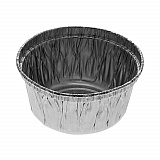 Aluminum Take-Out Container, 4 oz, 2.94" Diameter x 1.66" h, Silver, 1,000/Carton (42330)