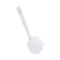 Deluxe Toilet Bowl Mop, 12" Handle, 2" Mop Head, White (00160EA)