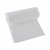 High-Density Can Liners, 16 gal, 6 mic, 24" x 33", Natural, Perforated Roll, 50 Bags/Roll, 20 Rolls/Carton (243306)