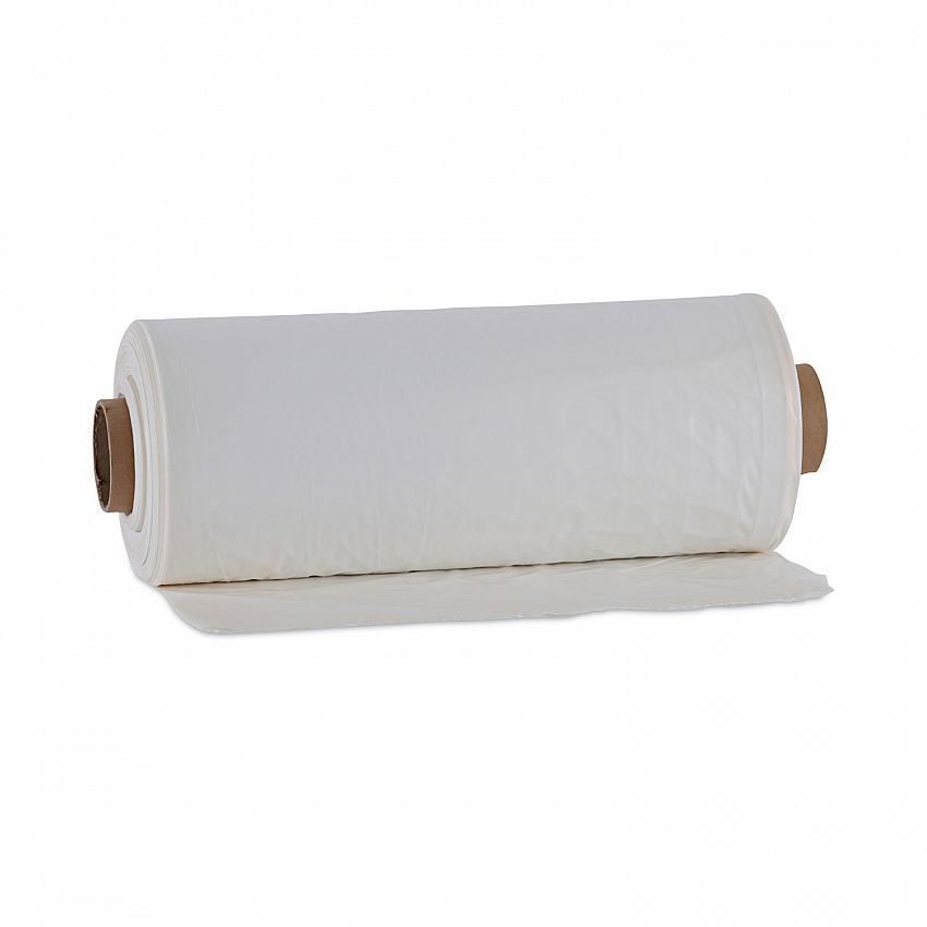 Industrial Can Liner Rolls, 60 gal, 1.8 mil, 21" x 17" x 63", Clear, 75/Carton (D38633CL)