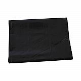 Linear Low Density Industrial Can Liners, 60 gal, 1.7 mil, 38" x 58", Black, Flat Pack, 100/Carton (G3858HBL)