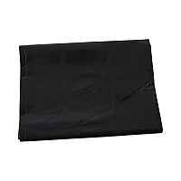 Linear Low Density Industrial Can Liners, 60 gal, 1.7 mil, 38" x 58", Black, Flat Pack, 100/Carton (G3858HBL)