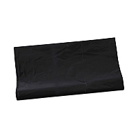 Linear Low Density Industrial Can Liners, 56 gal, 1.7 mil, 43" x 47", Black, Flat Pack, 100/Carton (G4347HBL)