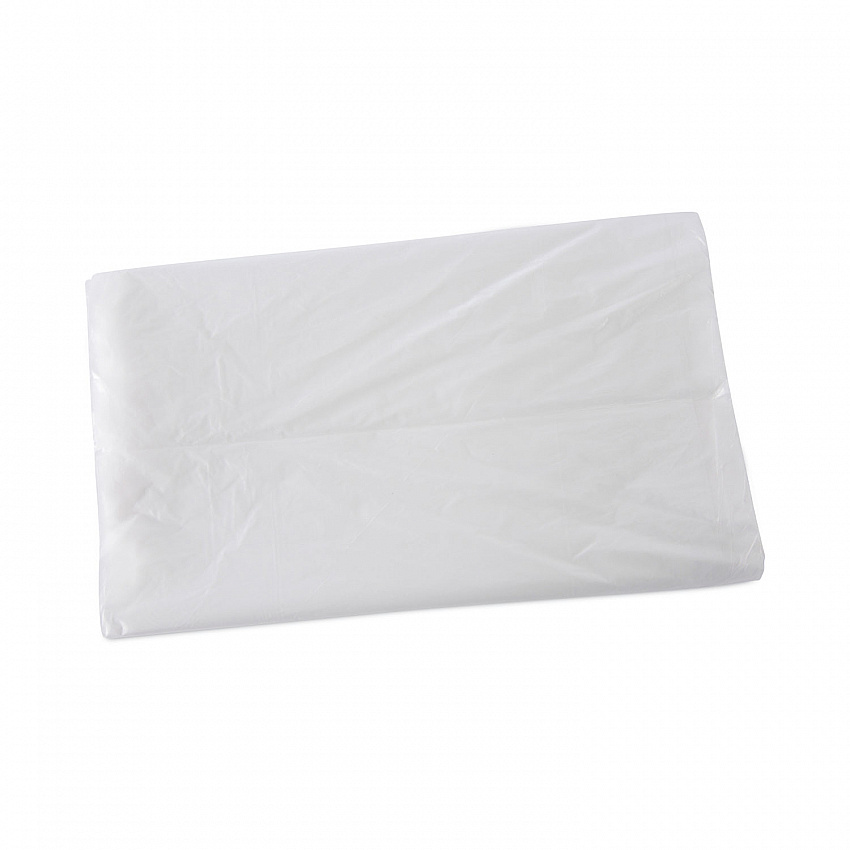High Density Industrial Can Liners Flat Pack, 45 gal, 16 mic, 40" x 48", Natural, Flat Pack, 200/Carton (H4048S)