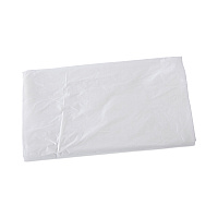 High Density Industrial Can Liners Flat Pack, 56 gal, 16 mic, 43" x 48", Natural, Flat Pack, 200/Carton (H4348S)